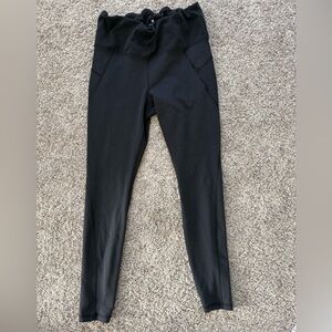 Athleta Stealth Tight Black Sculptek Compression M